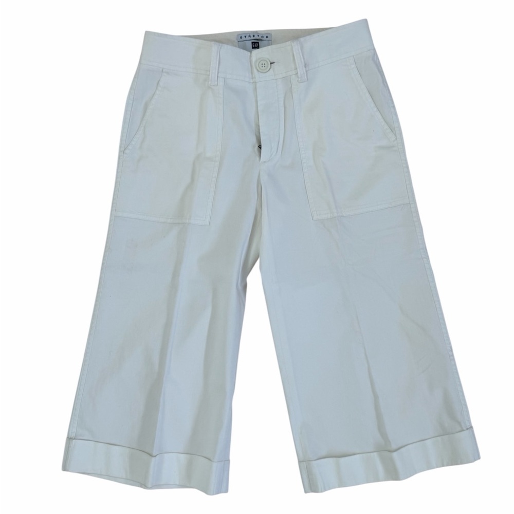 GAP Cream Cropped Trousers
